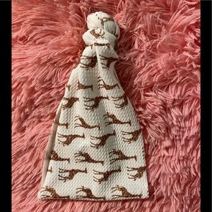 Giraffe Toddler Topknot